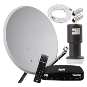 Receptor Digital Bedin Sat + Antena + Lnbf + Conector